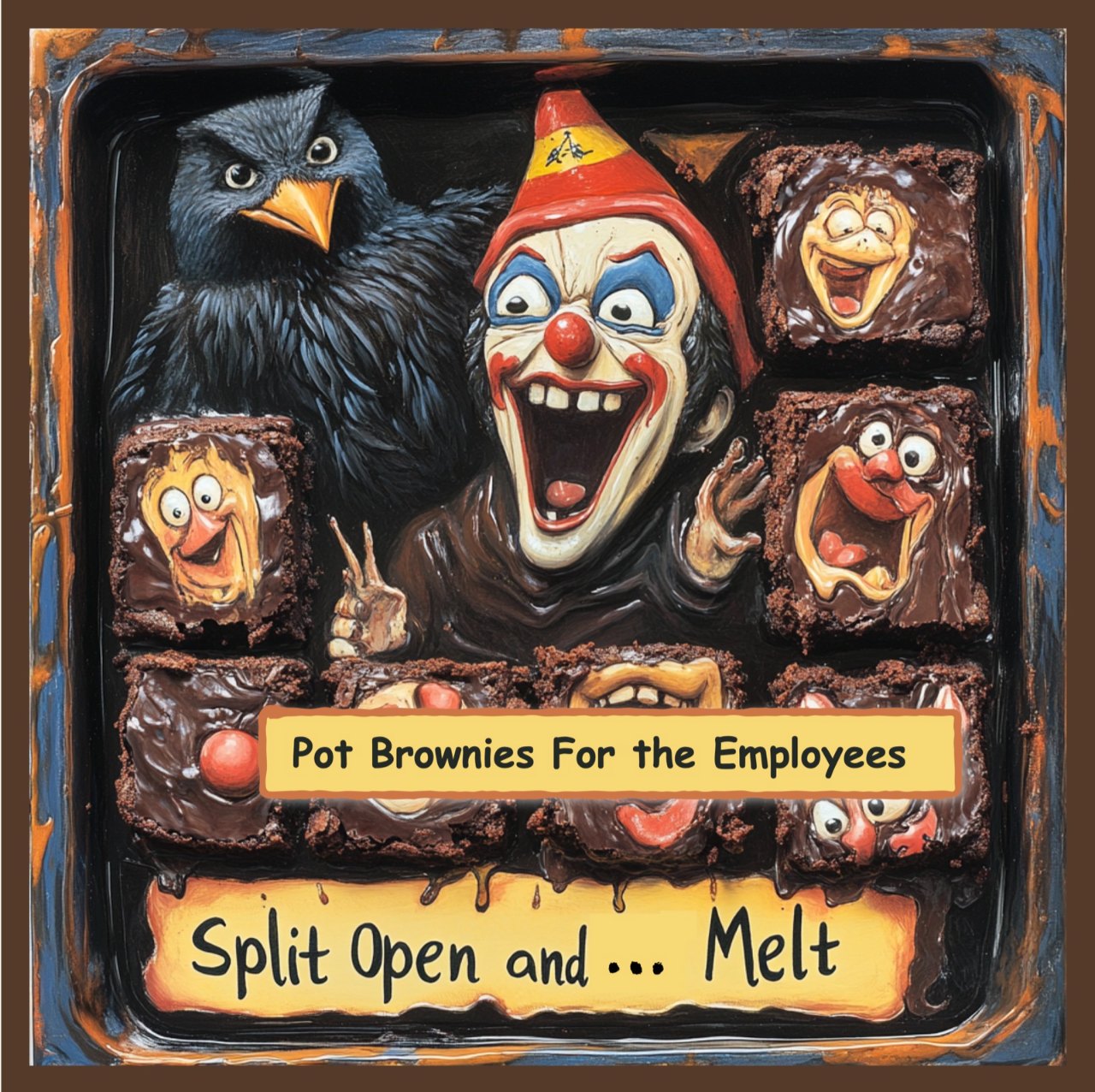 Pot Brownies for The Employees